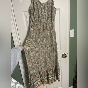 Boutique Floral Maxi Sun Dress